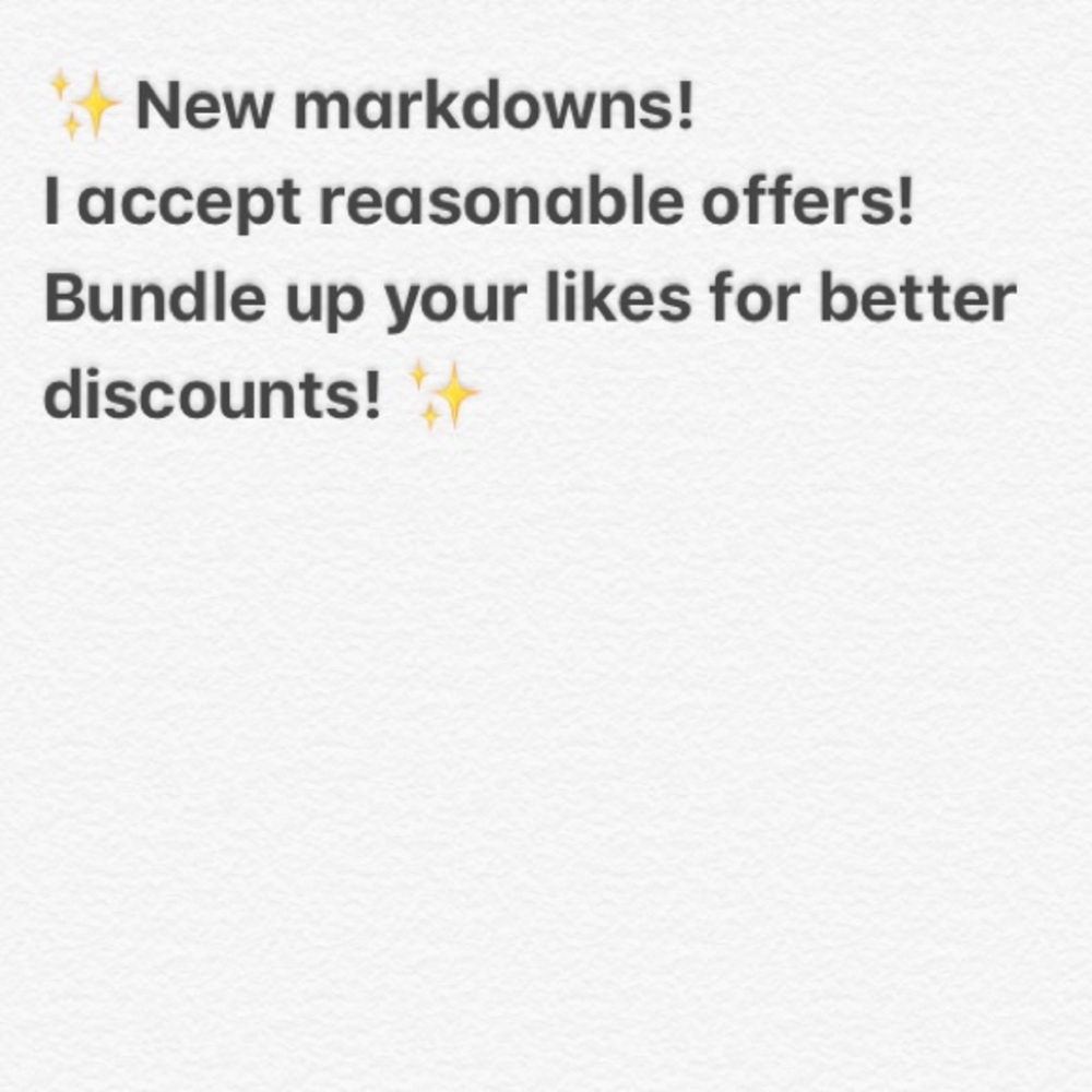 ✨New Markdowns✨